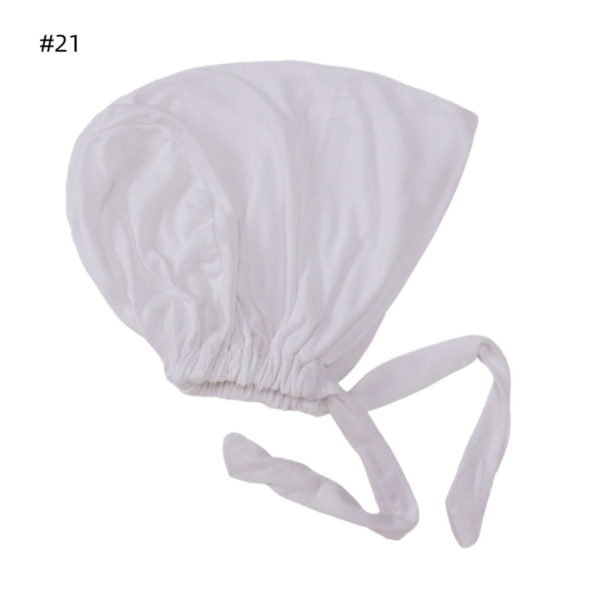 Adjustable Cotton Under Scarf Cap - Breathable Anti-Slip Headband Base for Hijab (MH125)