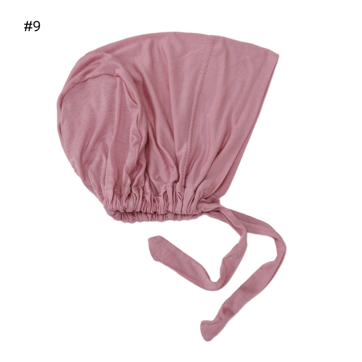 Adjustable Cotton Under Scarf Cap - Breathable Anti-Slip Headband Base for Hijab (MH125)