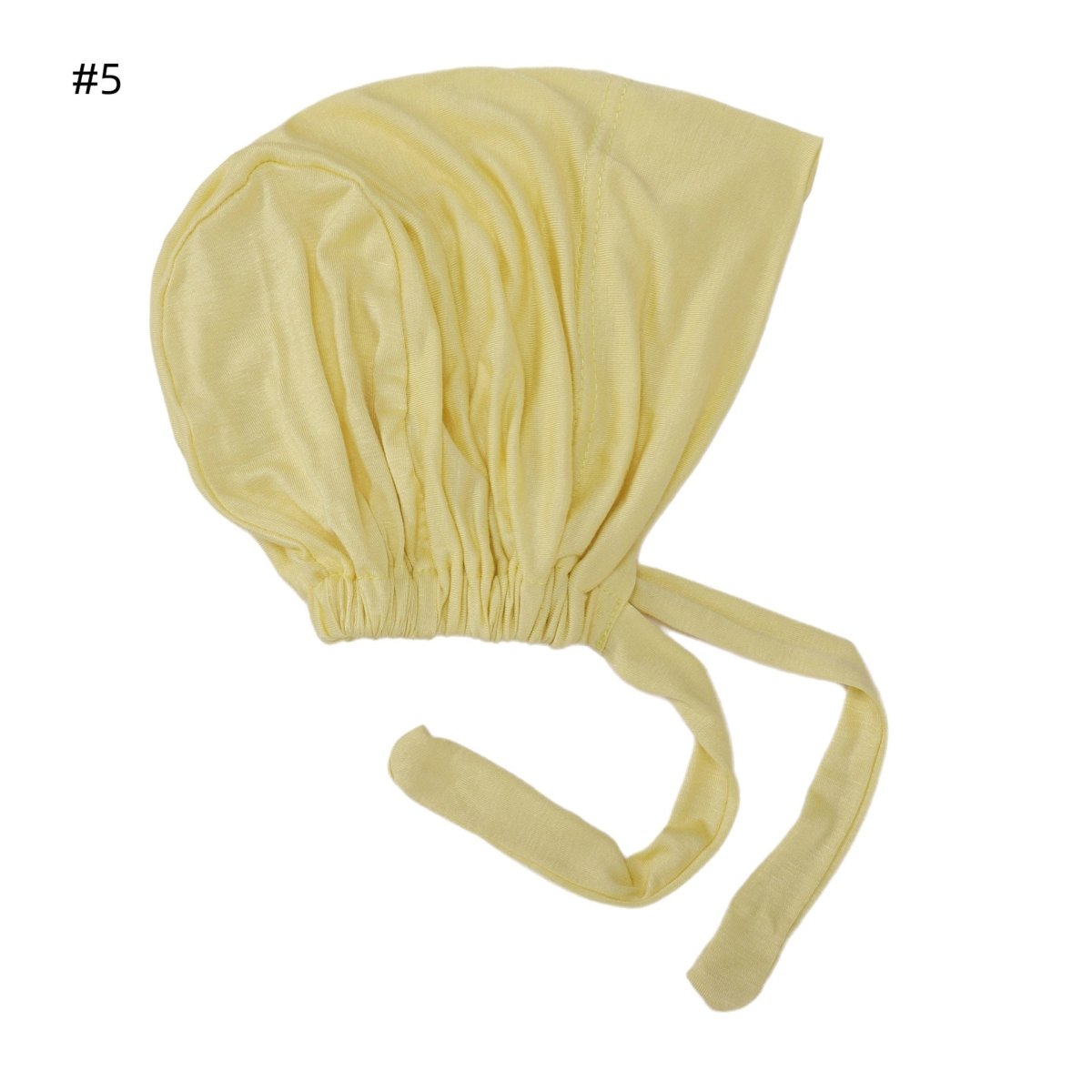 Adjustable Cotton Under Scarf Cap - Breathable Anti-Slip Headband Base for Hijab (MH125)