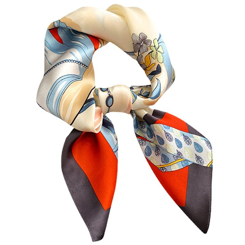 Square Scarf Women's Spring Mulberry Silk Scarf Scarf Scarf (See size chart where applicable)