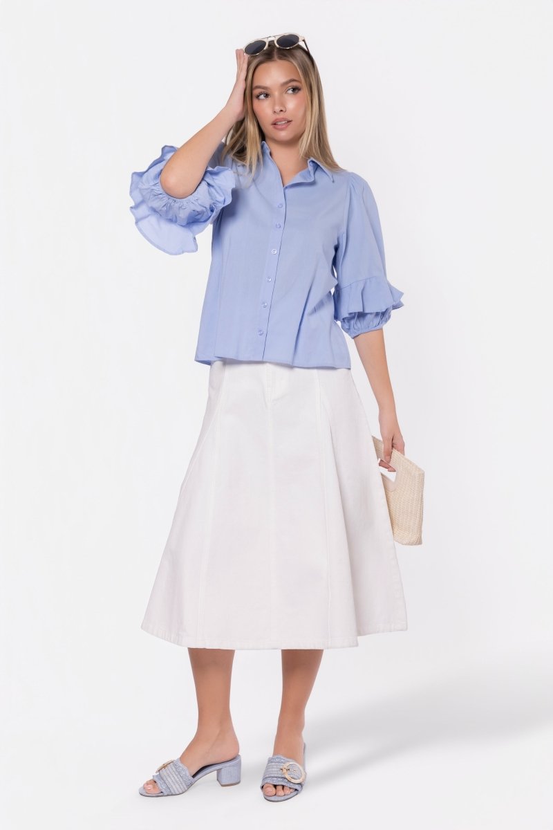 Alma Top (Light Blue)