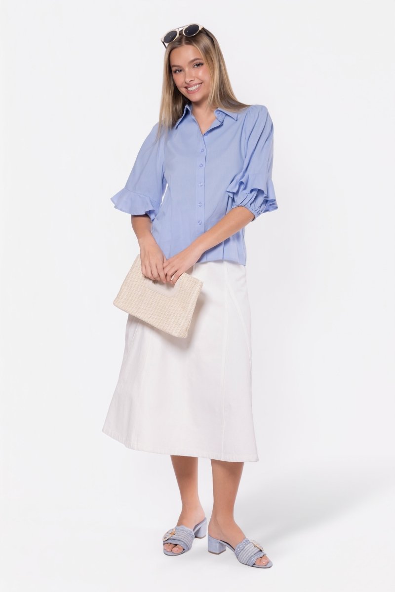 Alma Top (Light Blue)