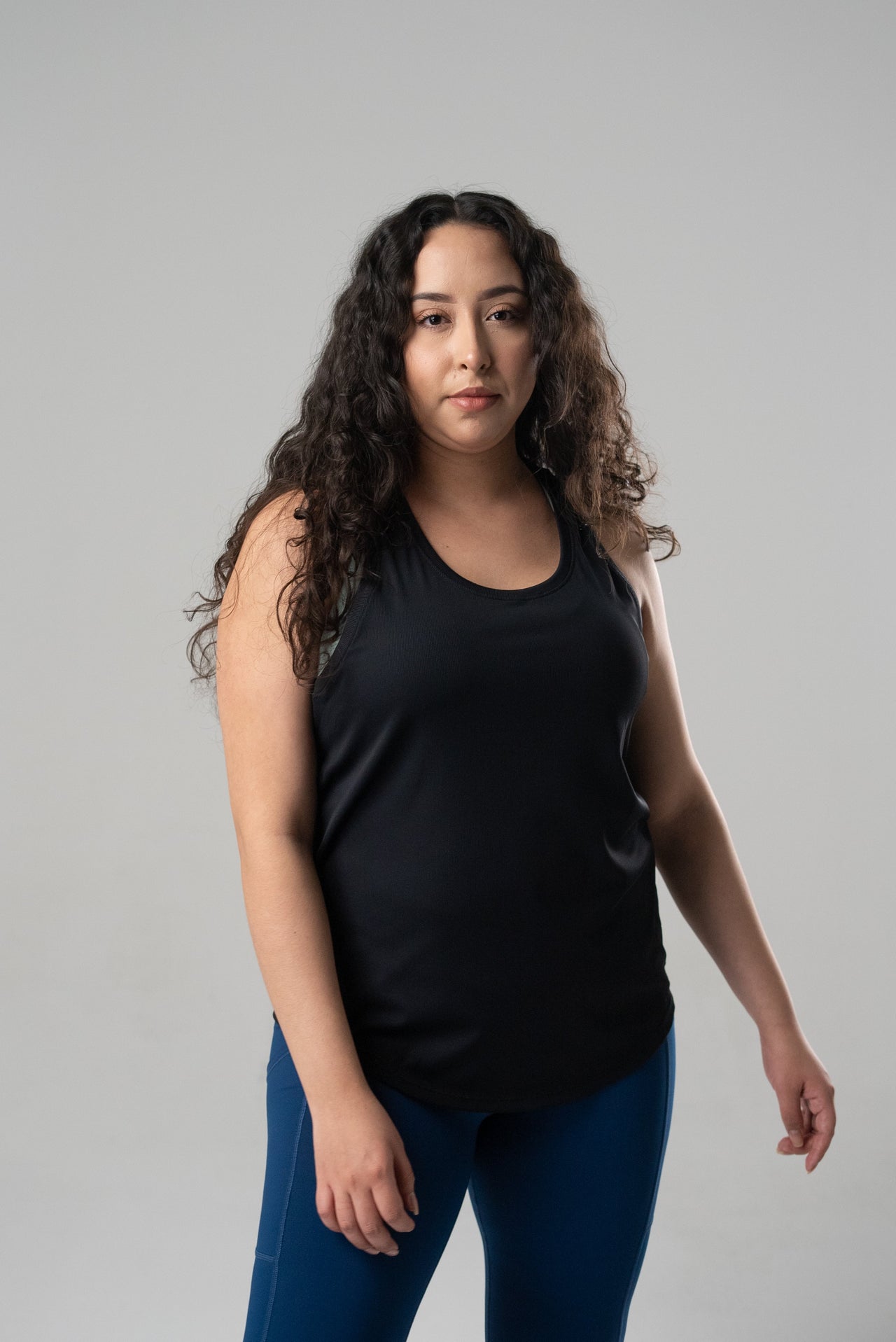 always worthy ribbed tank