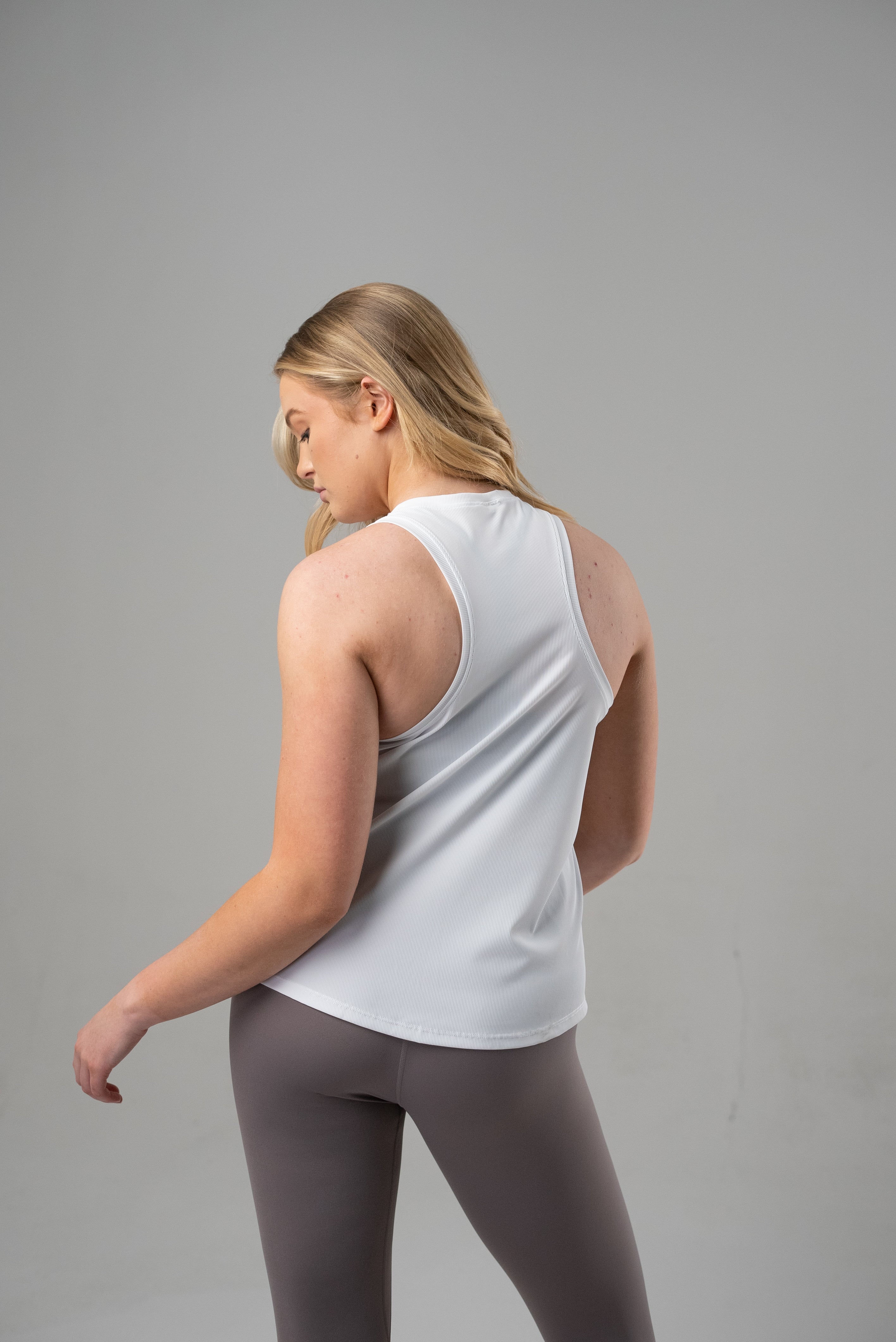 always worthy ribbed tank