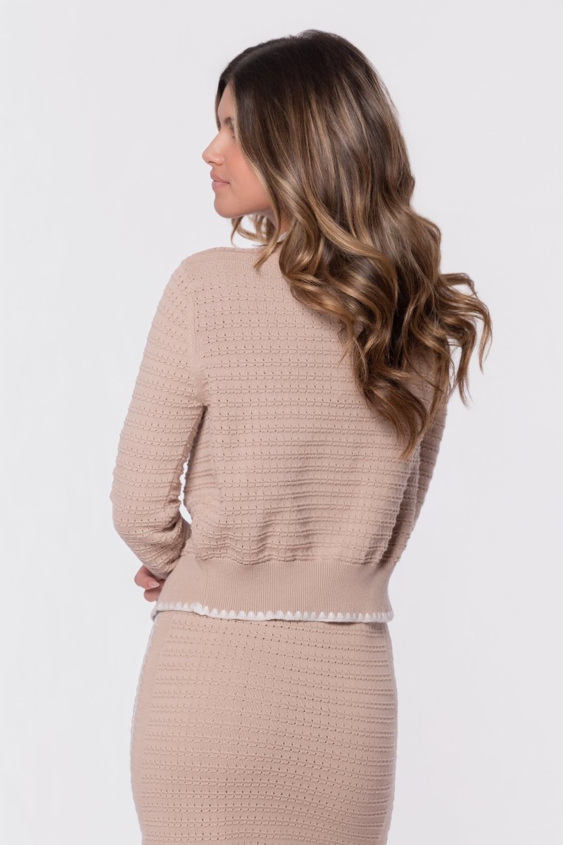 Amaya Cardigan (Beige)