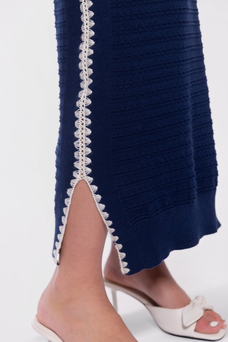 Amaya Dress (Navy)