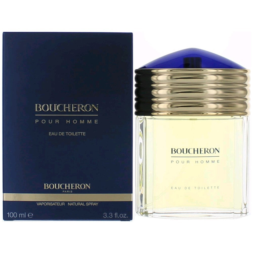 Boucheron Pour Homme Eau de Toilette Spray 3.3 oz for Men