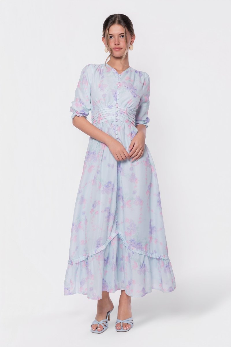 Amelia Dress (Light Blue)