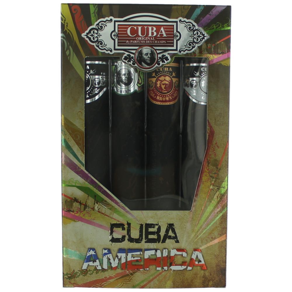 Cuba America 4 Piece Gift Set for Men