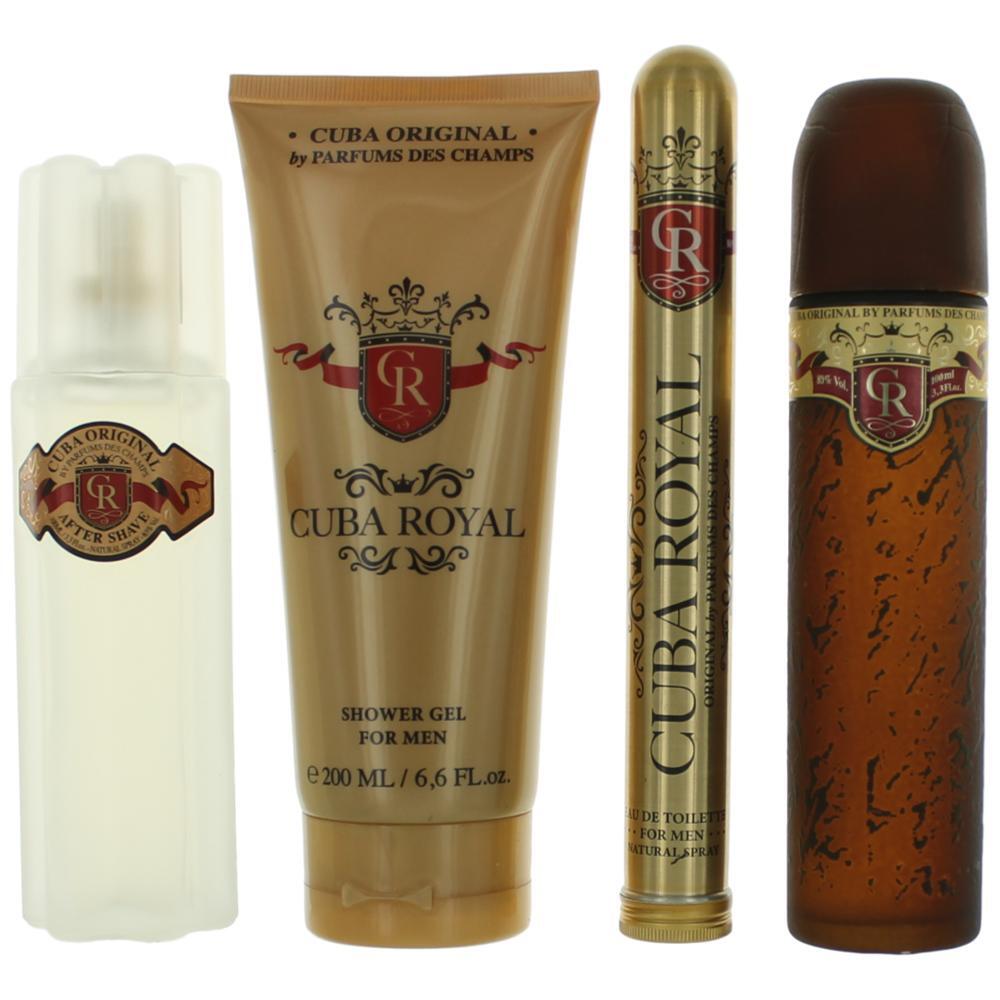 Cuba Royal 4 Piece Gift Set for Men