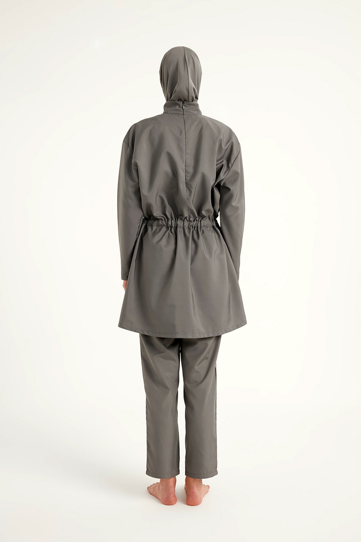 Andalus Full Coverage Burkini Set with Front Ruching A2502-4