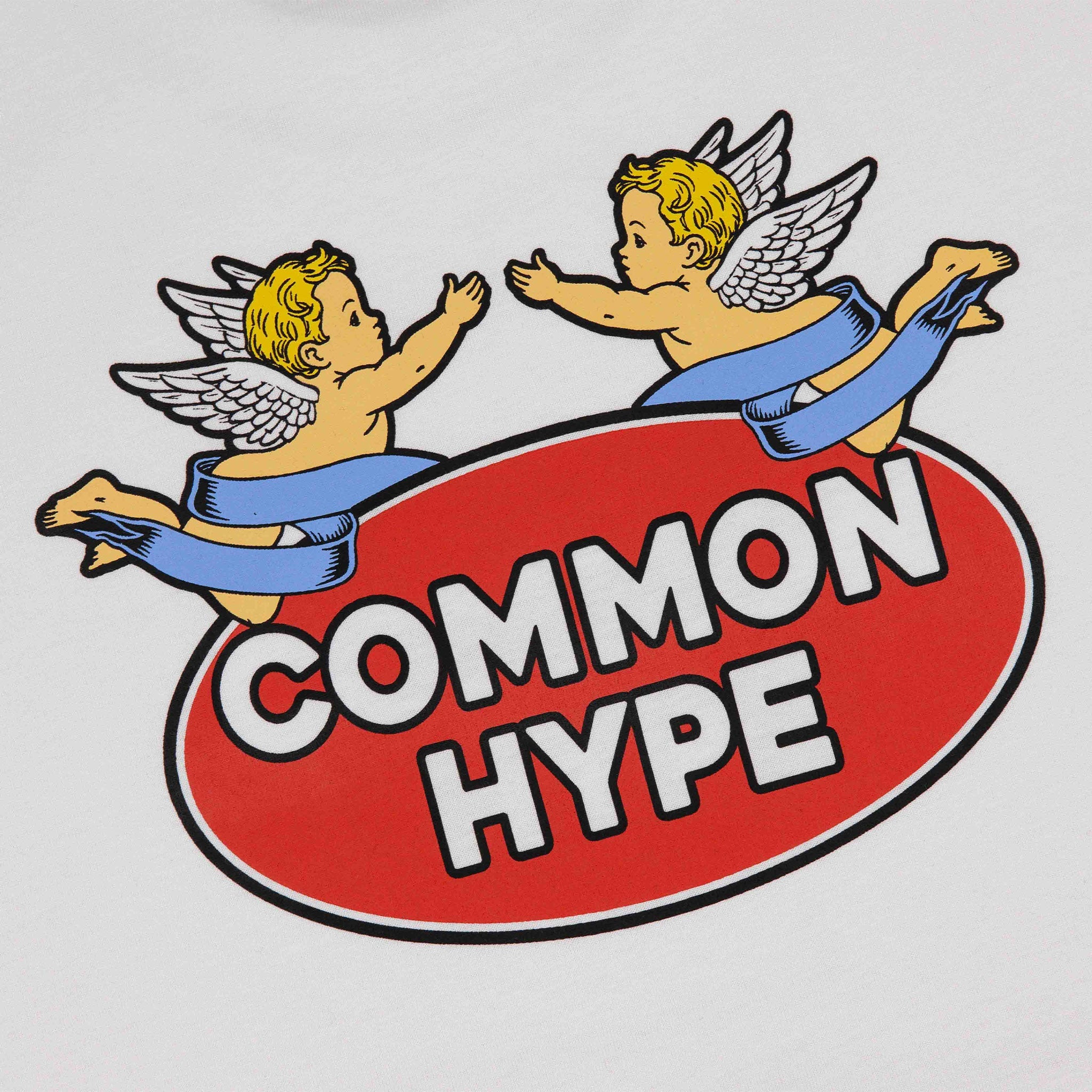 Common Hype Angels Tee White