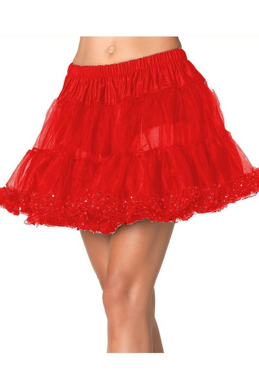 Sequin Trimmed Petticoat