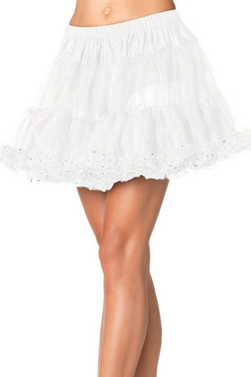 Sequin Trimmed Petticoat