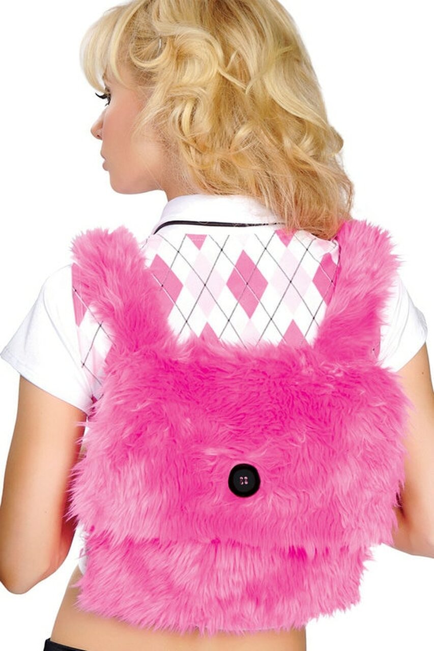 Fur Back Pack
