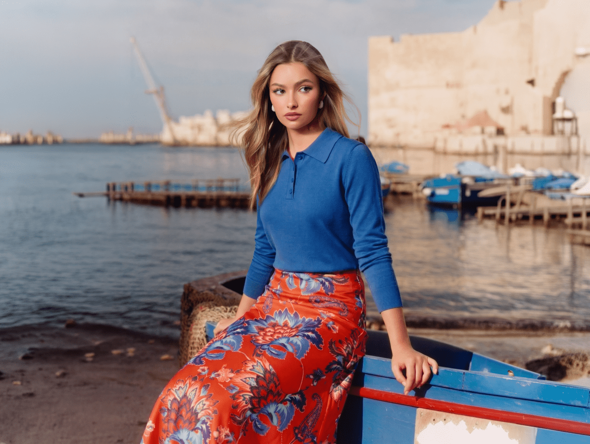 Aria Top (Blue)