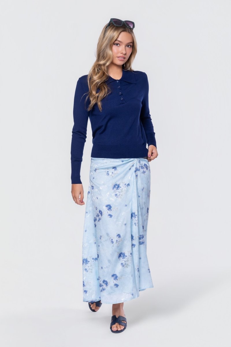 Aria Top (Dark Blue)