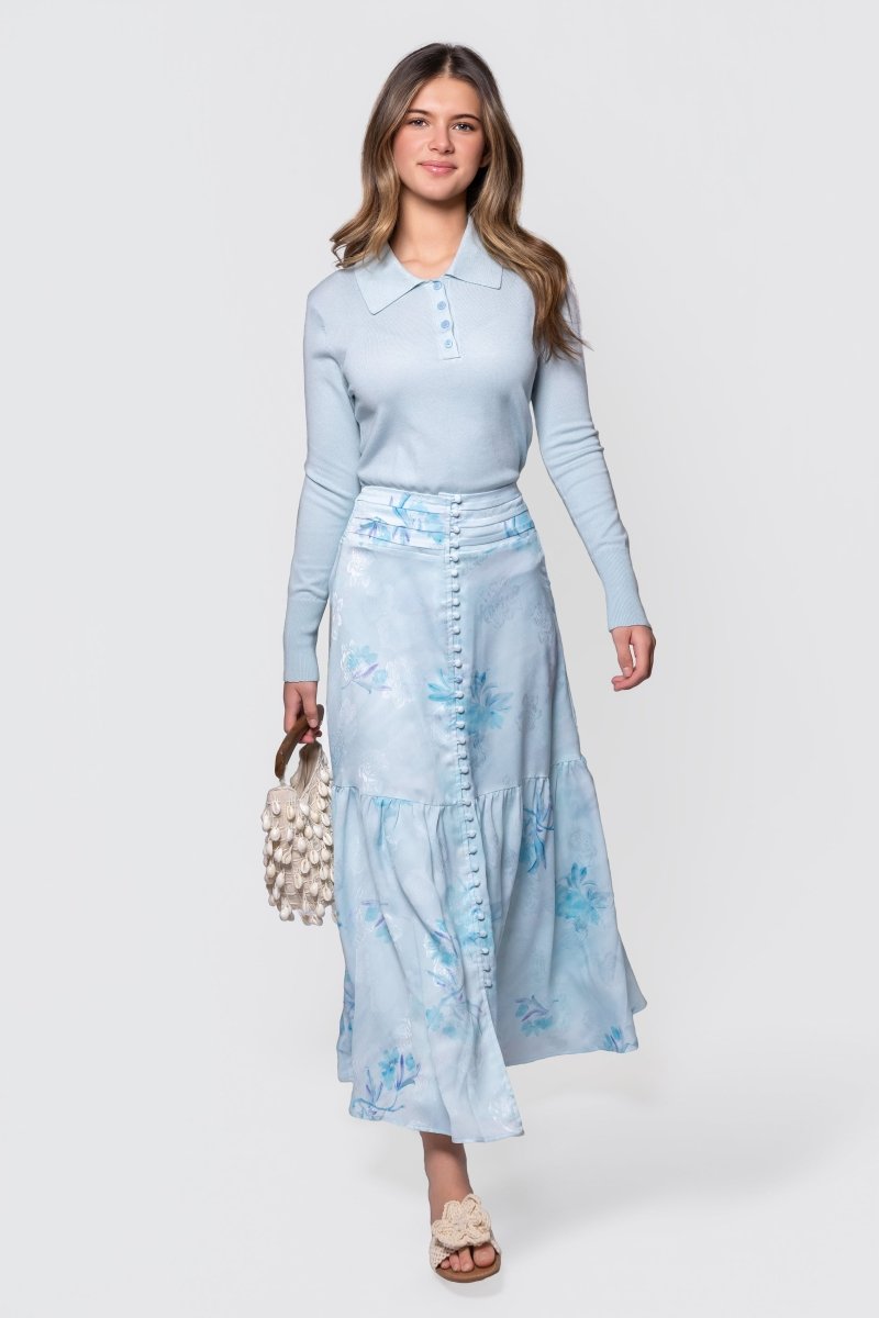 Aria Top (Pastel Blue)