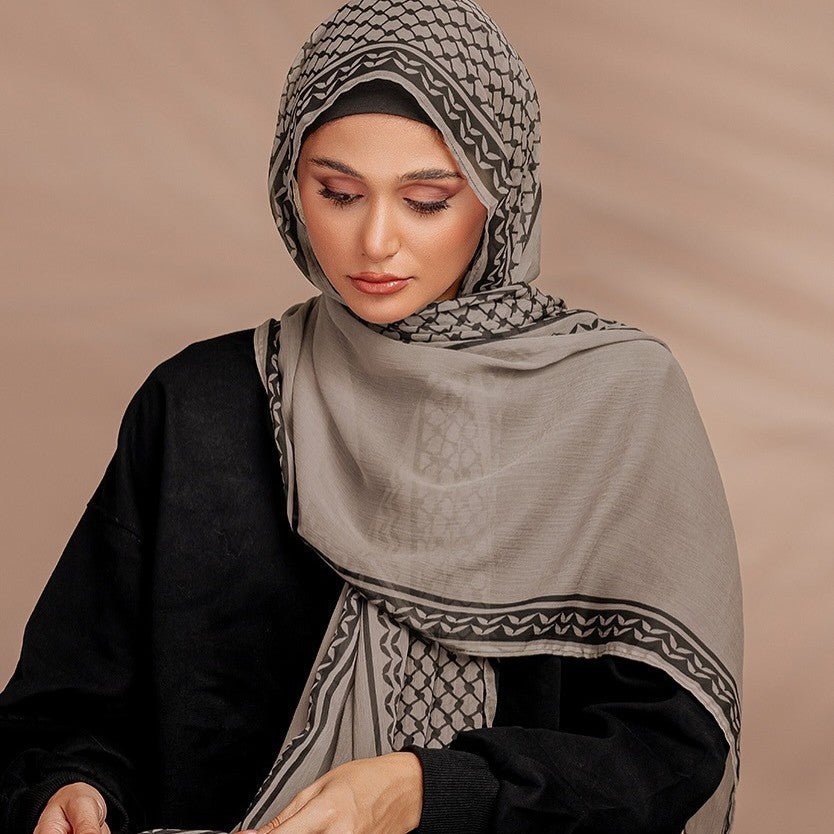 Artisan-Dyed Printed Versatile Hijab‌ (MH169)