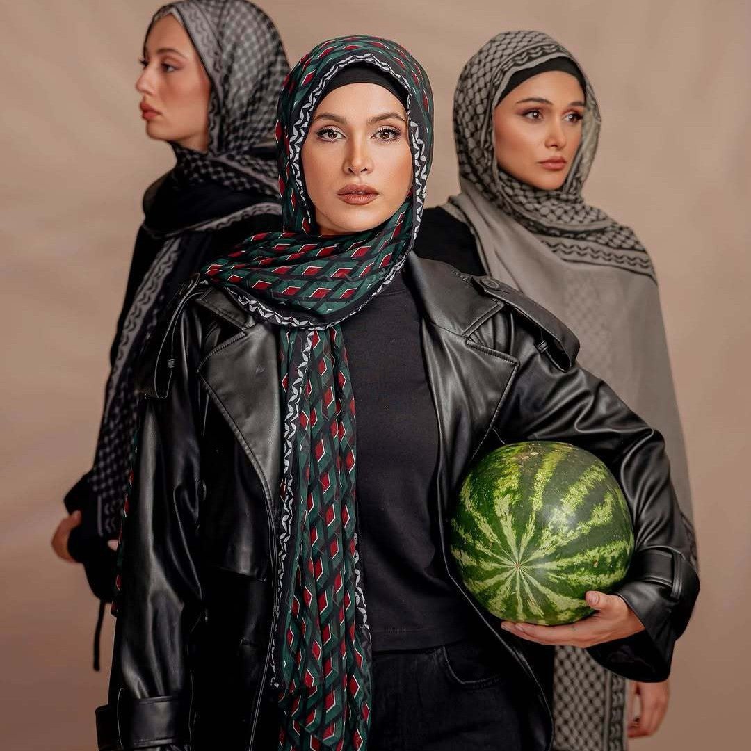 Artisan-Dyed Printed Versatile Hijab‌ (MH169)