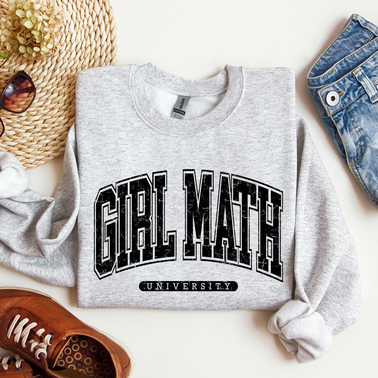 Girl Math University Sweatshirt