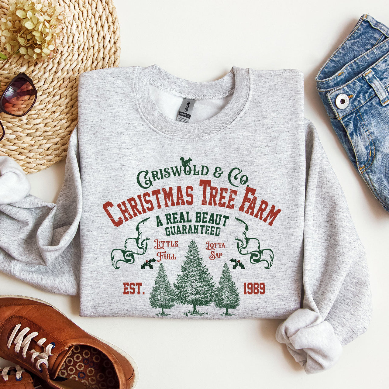 Griswold And Co Christmas Vacation Quote Cozy Classic Holiday Edition Sweatshirt