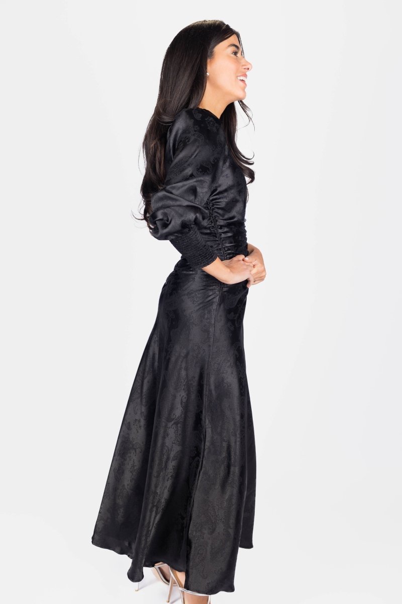 Audrey Dress Long Sleeve (Black)