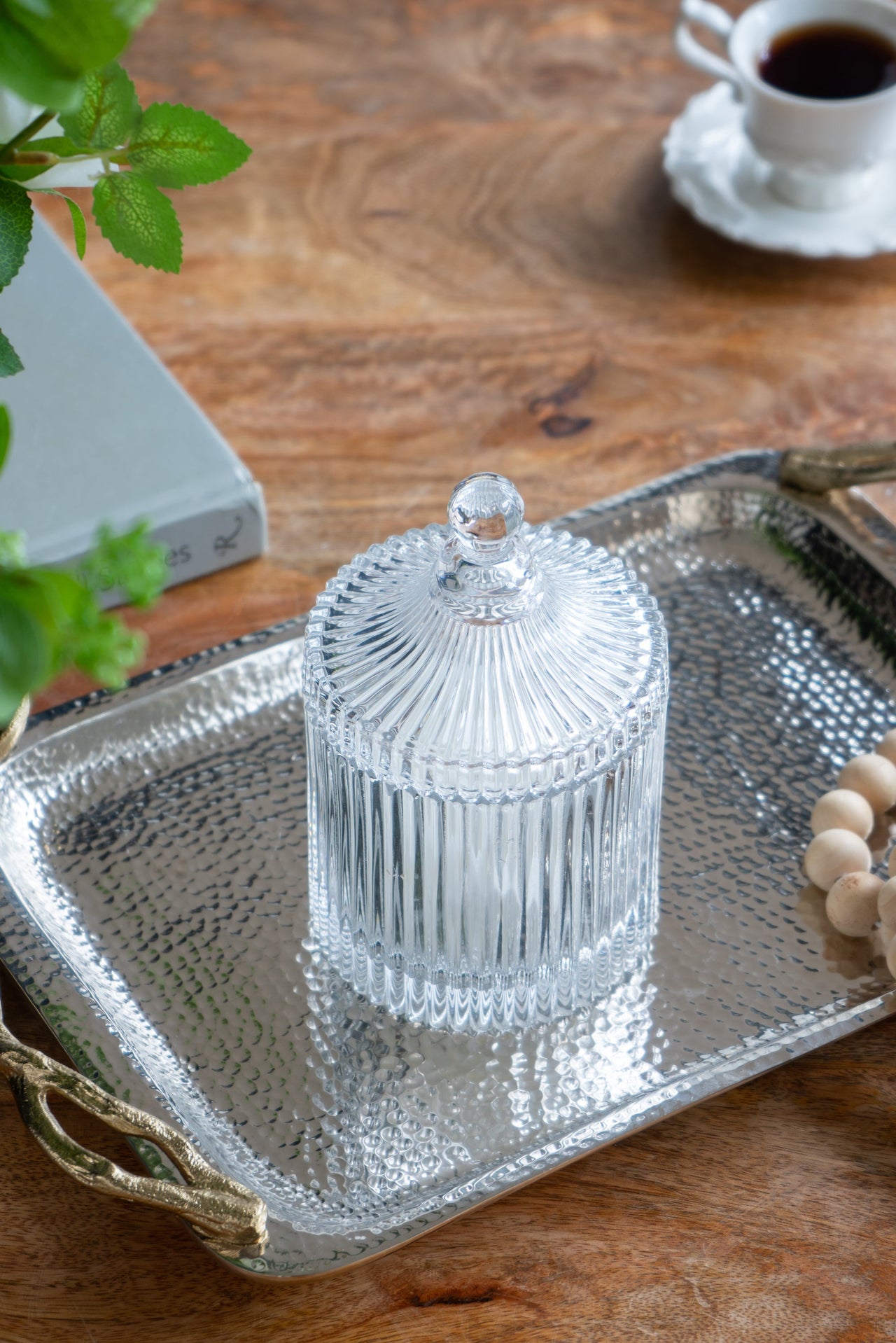 D4x6'Ancell Lidded Glass Jar