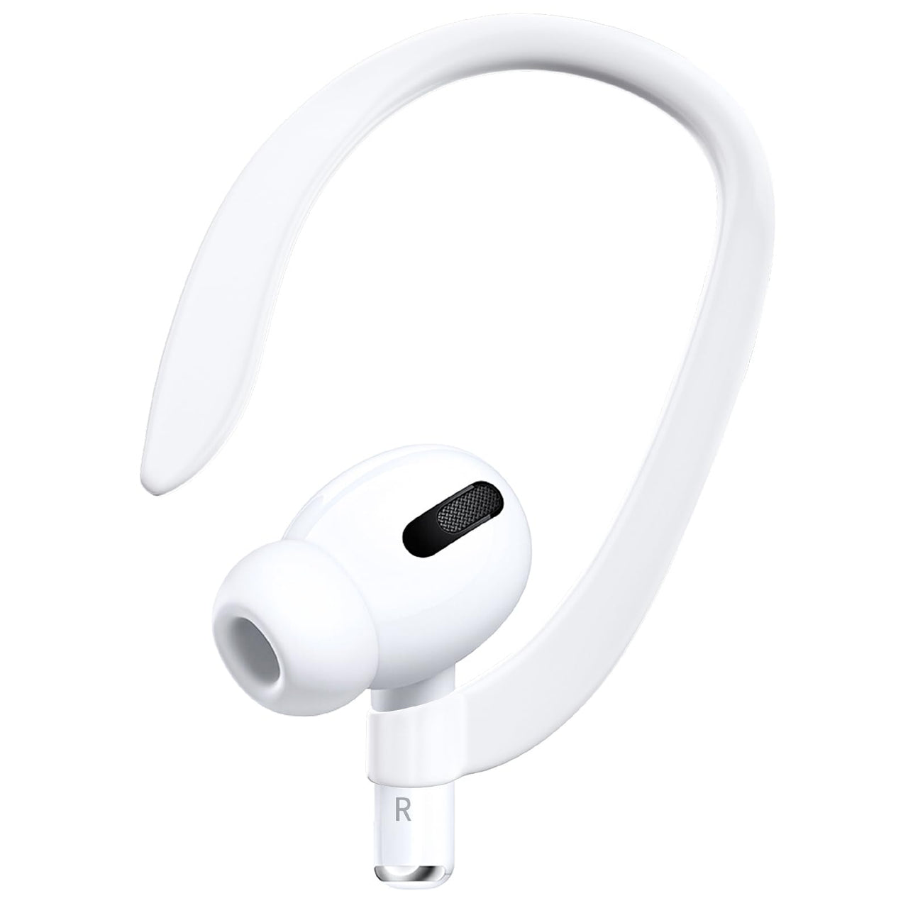Single Right Replacement Earbud Only Compatible with AirPods Pro 1st Generation Model A2083 Right Ear Side Wireless Earbud with Detachable Ear Hooks R Side for AirPods Pro 1 Gen