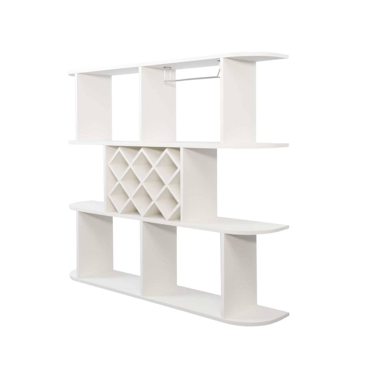 Large Wall Mounted 3 Tier  Rustic Bottle Wine Rack,Multifunctional Wooden Wall Mounted Wine Rack,Storage Rack with Wine Glass Holder,mounted wall Storage winerack Rack for Home Bar Dining Room Decor