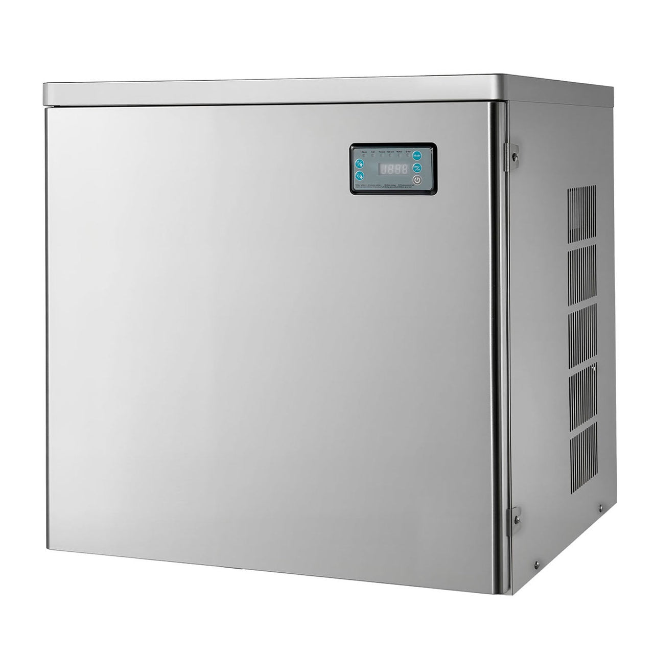 Commercial Ice Maker Machine - Head, 450 Lbs/Day Stainless Steel Ice Machine with Scheduled Ice-Making, Self-Cleaning, Adjustable Thickness, Ideal for Restaurant Bar Cafe Hotel - Head Only