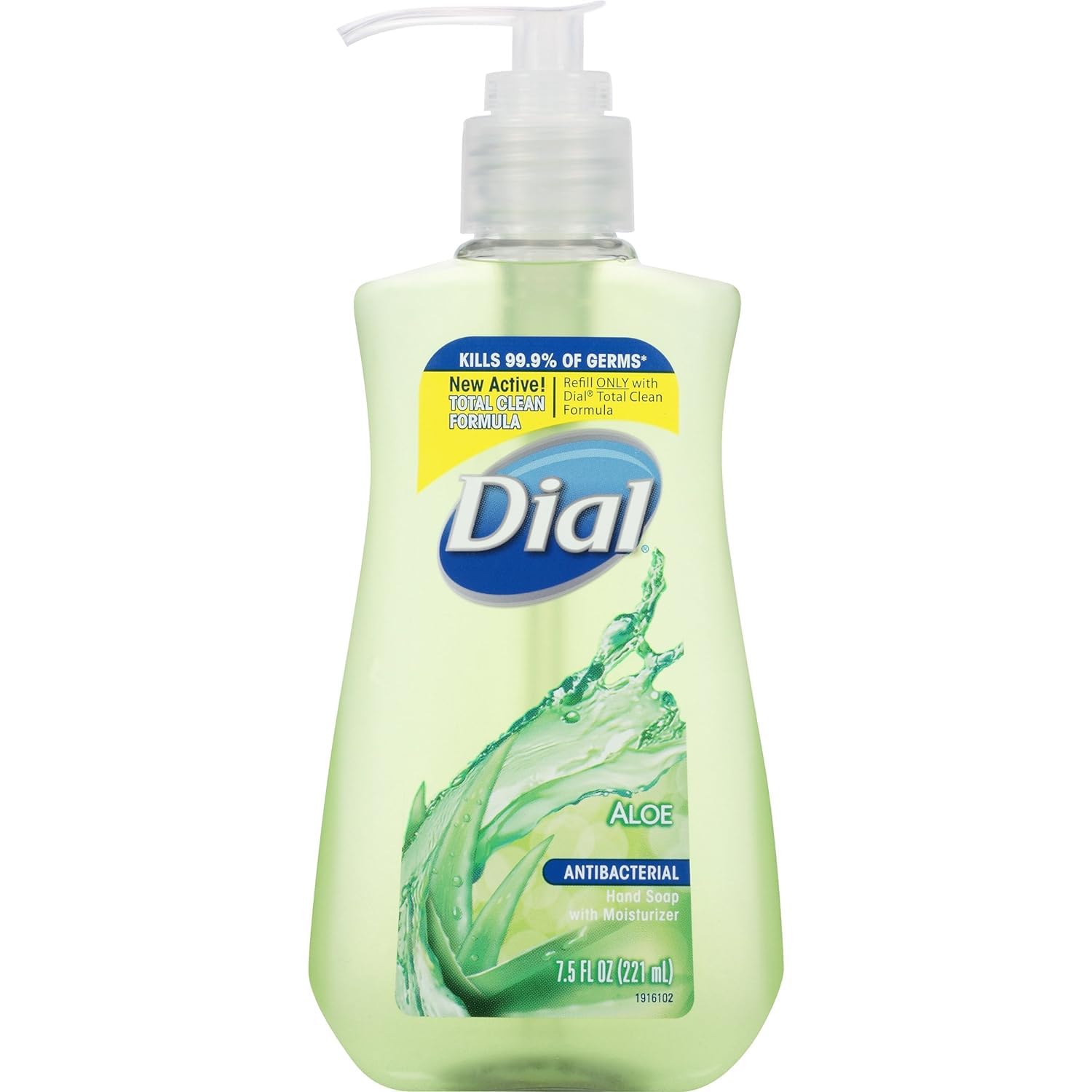 Dial Antibacterial Hand Soap Moisturizing Aloe 7.5 oz (Pack of 4)