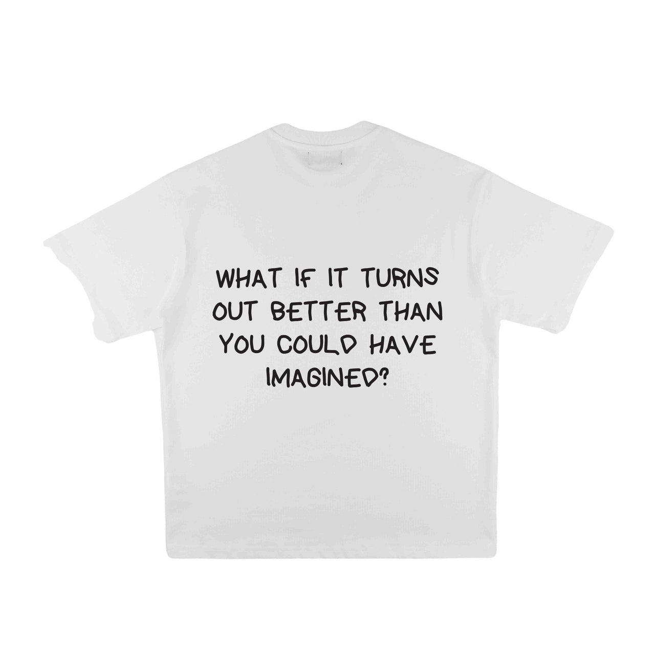 Compliments Better Than Imagined White Vintage Shirt