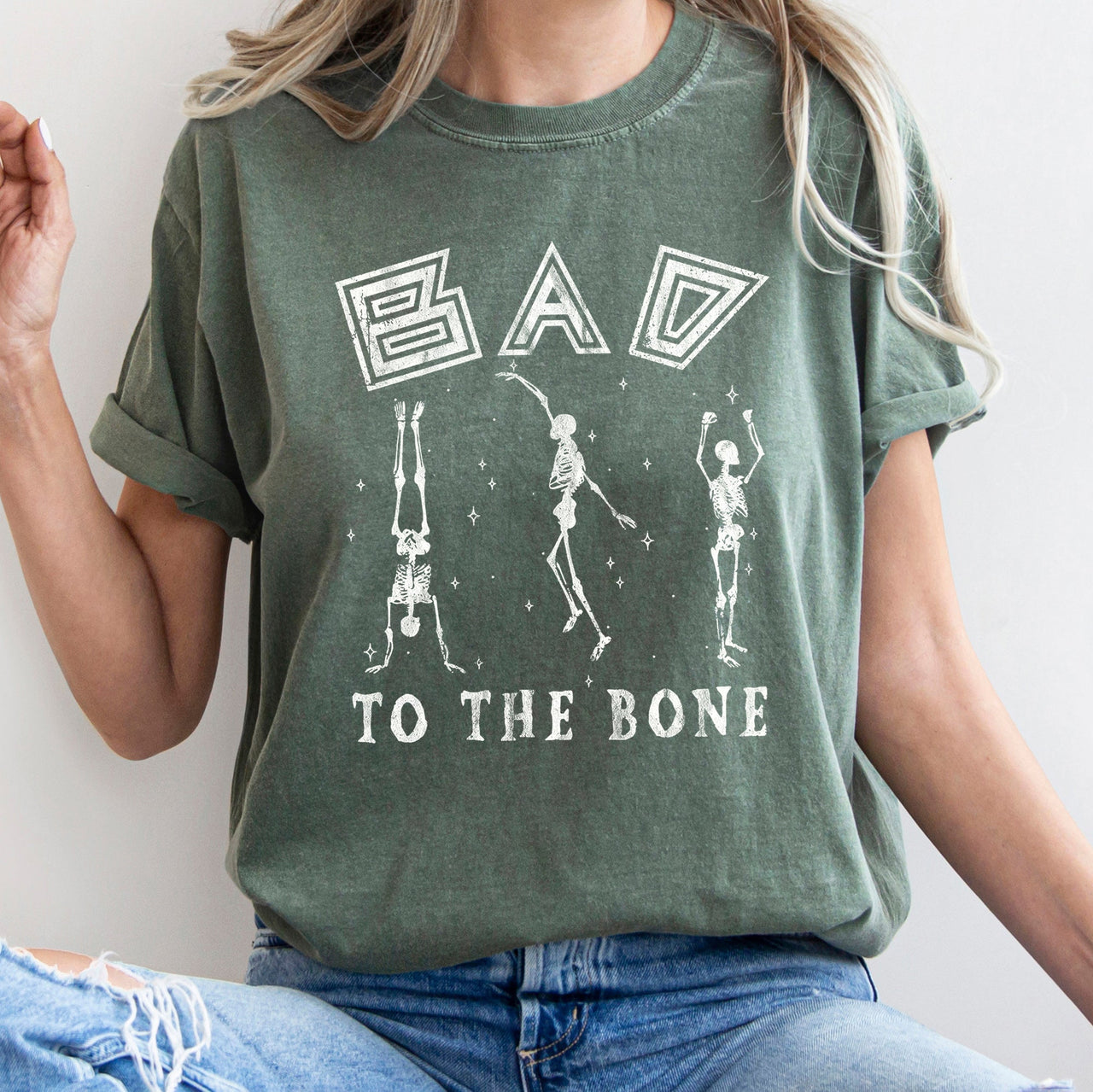 Bad To The Bone Comfort Colors Tee