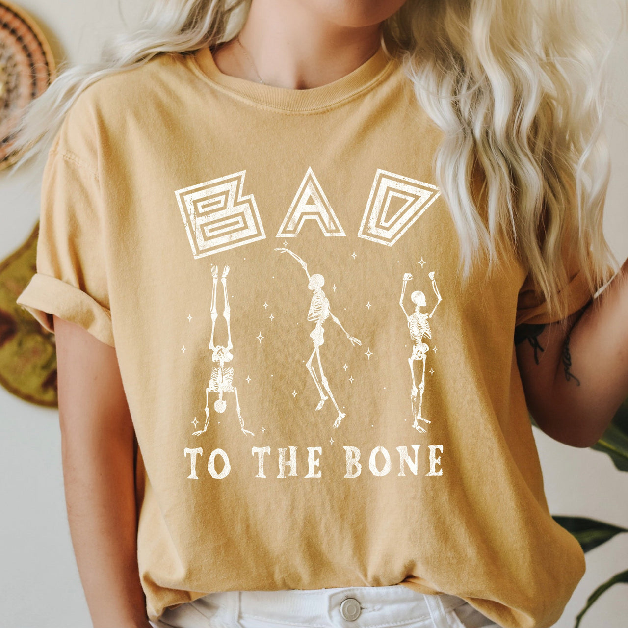 Bad To The Bone Comfort Colors Tee