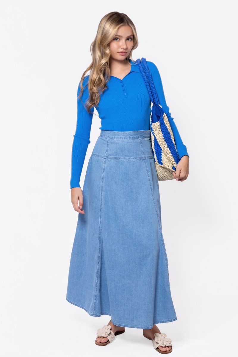 Bailey Top (Sky Blue)
