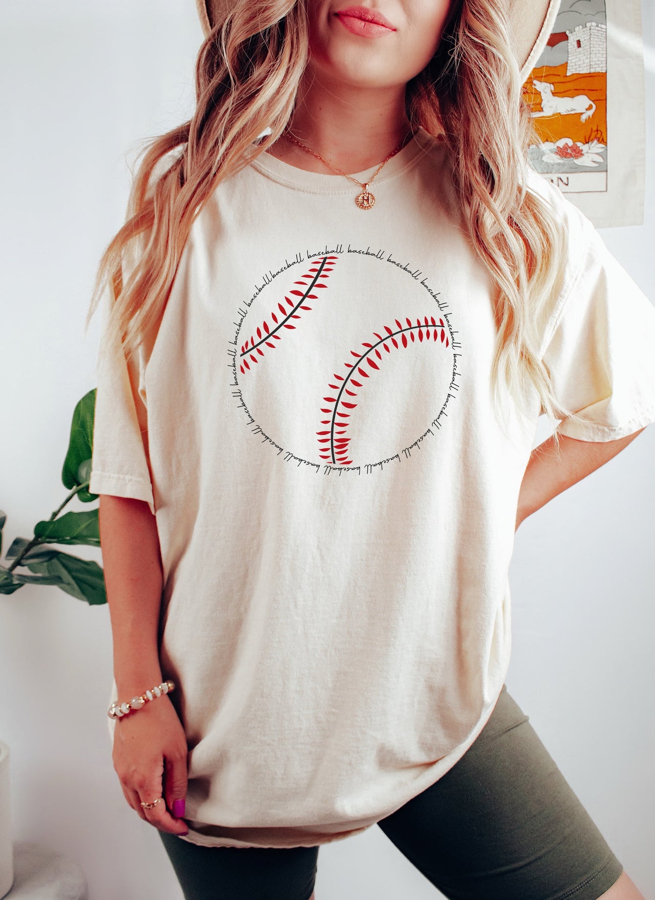 Chic Basketball Word Art Comfort Colors Tee