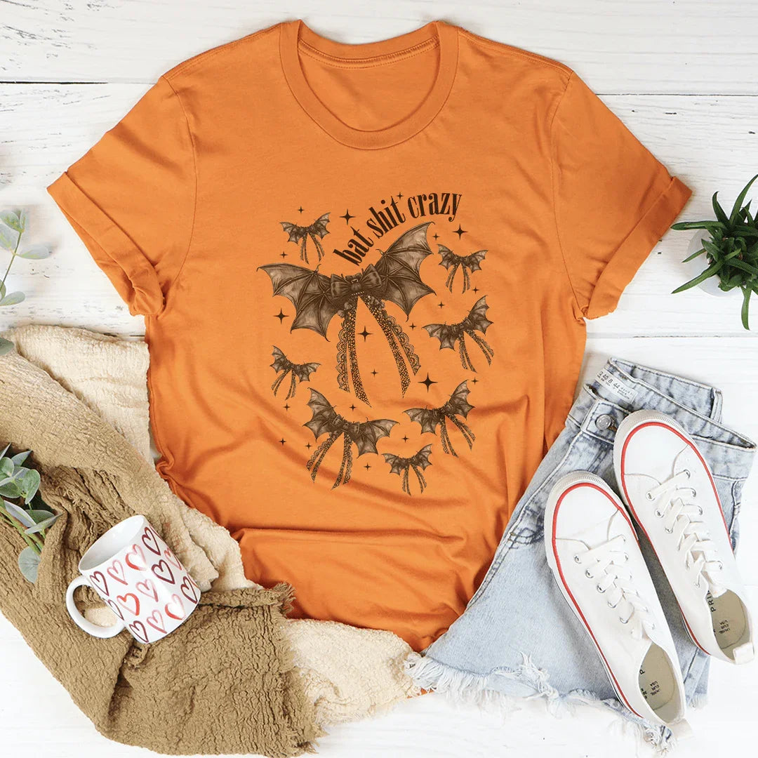Bat S-it Crazy Tee