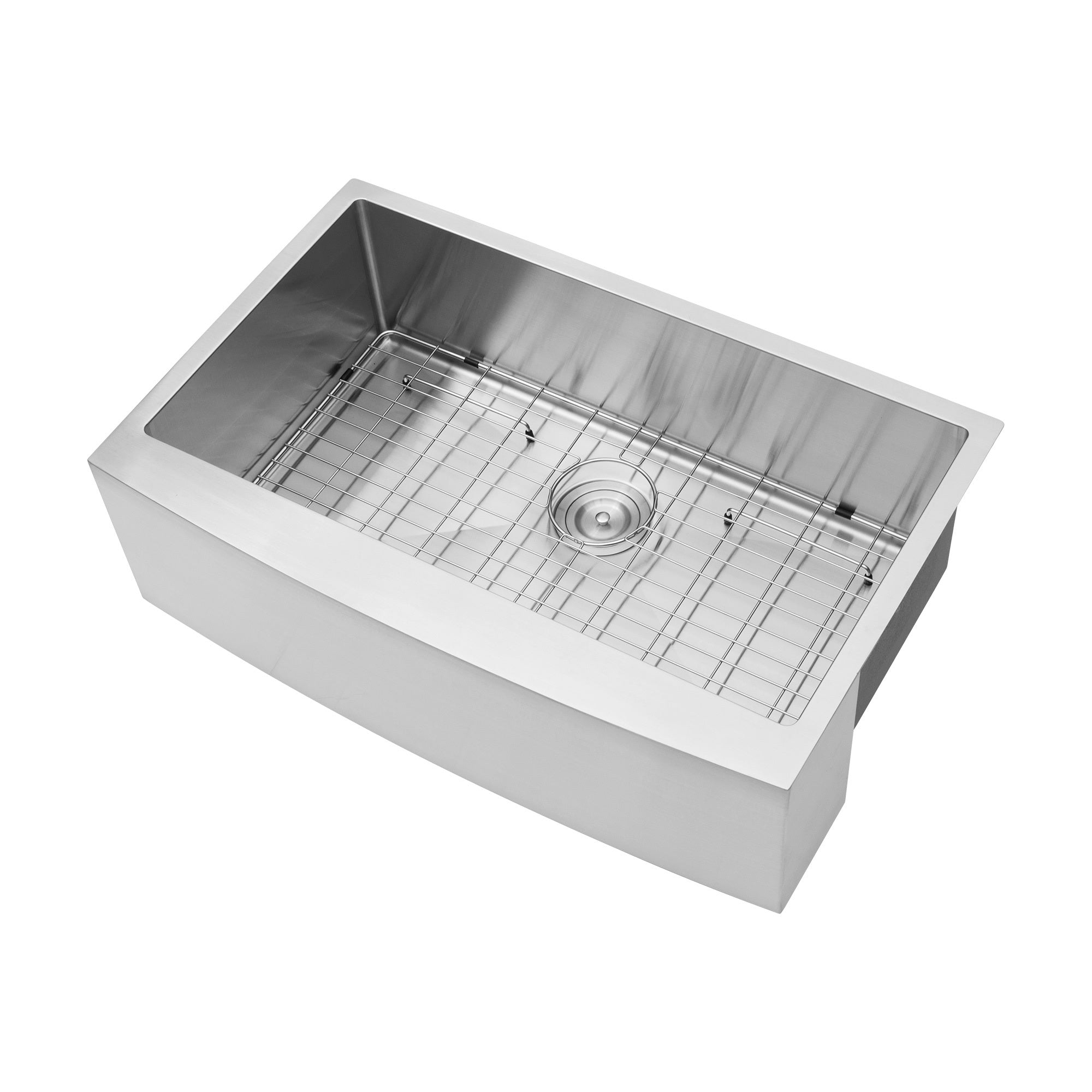 33'x21'x10'Farmhouse Apron Single Bowl Stainless Steel Kitchen Sink