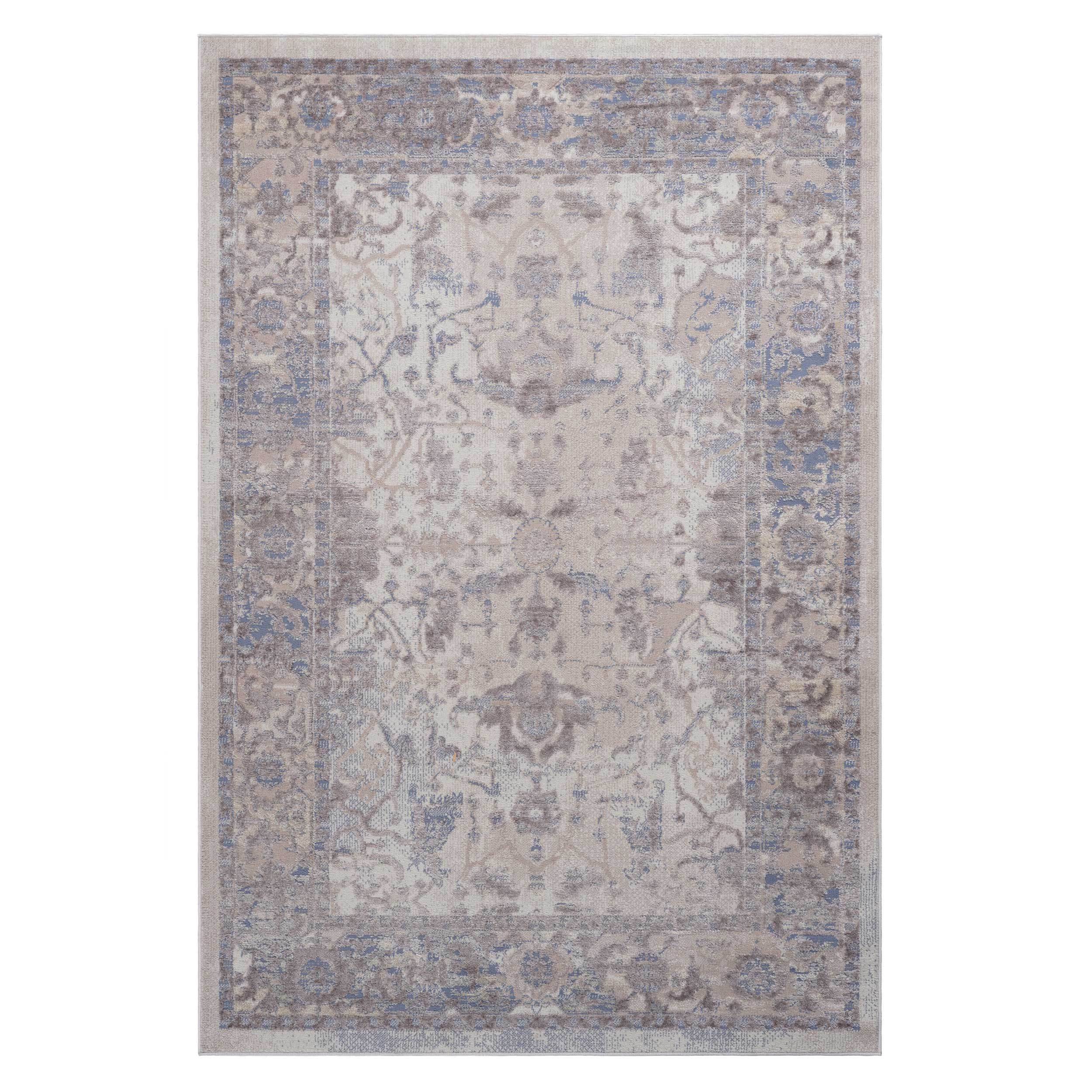 NAAR PAYAS Collection5X7 Brown / Beige / Traditional Area Rug