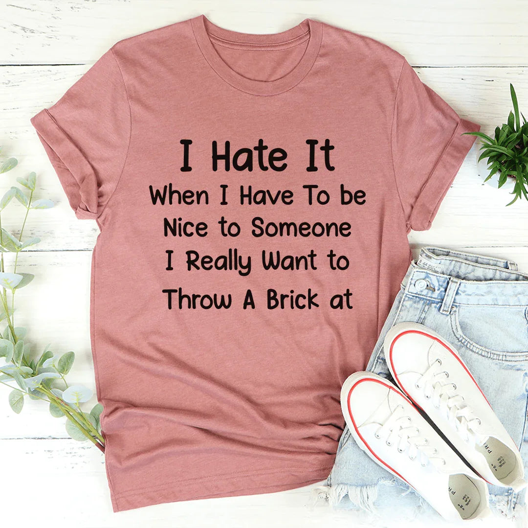 Be Nice Tee