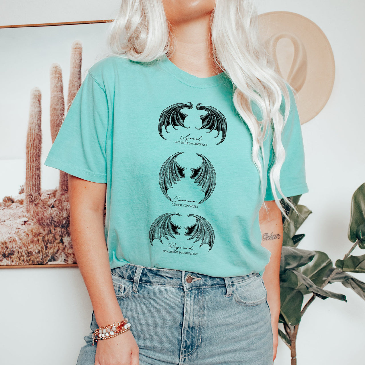 ACOTAR Bat Boys, Night Court Comfort Colors Tee