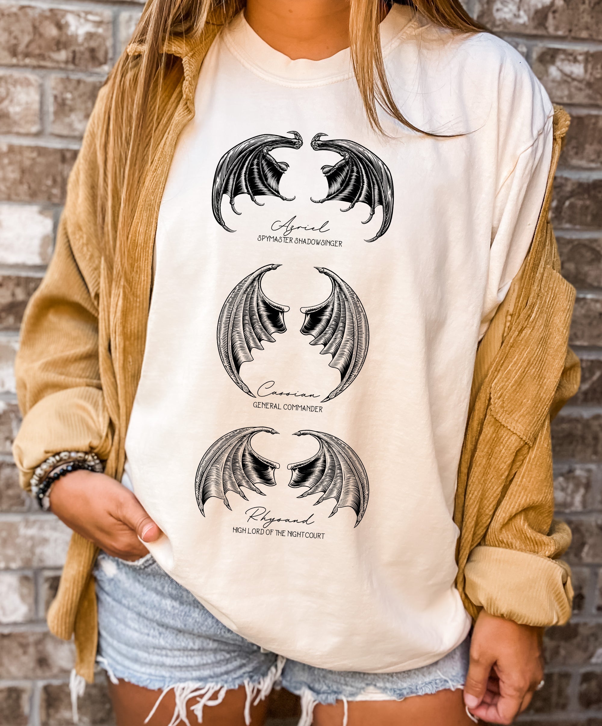 ACOTAR Bat Boys, Night Court Comfort Colors Tee