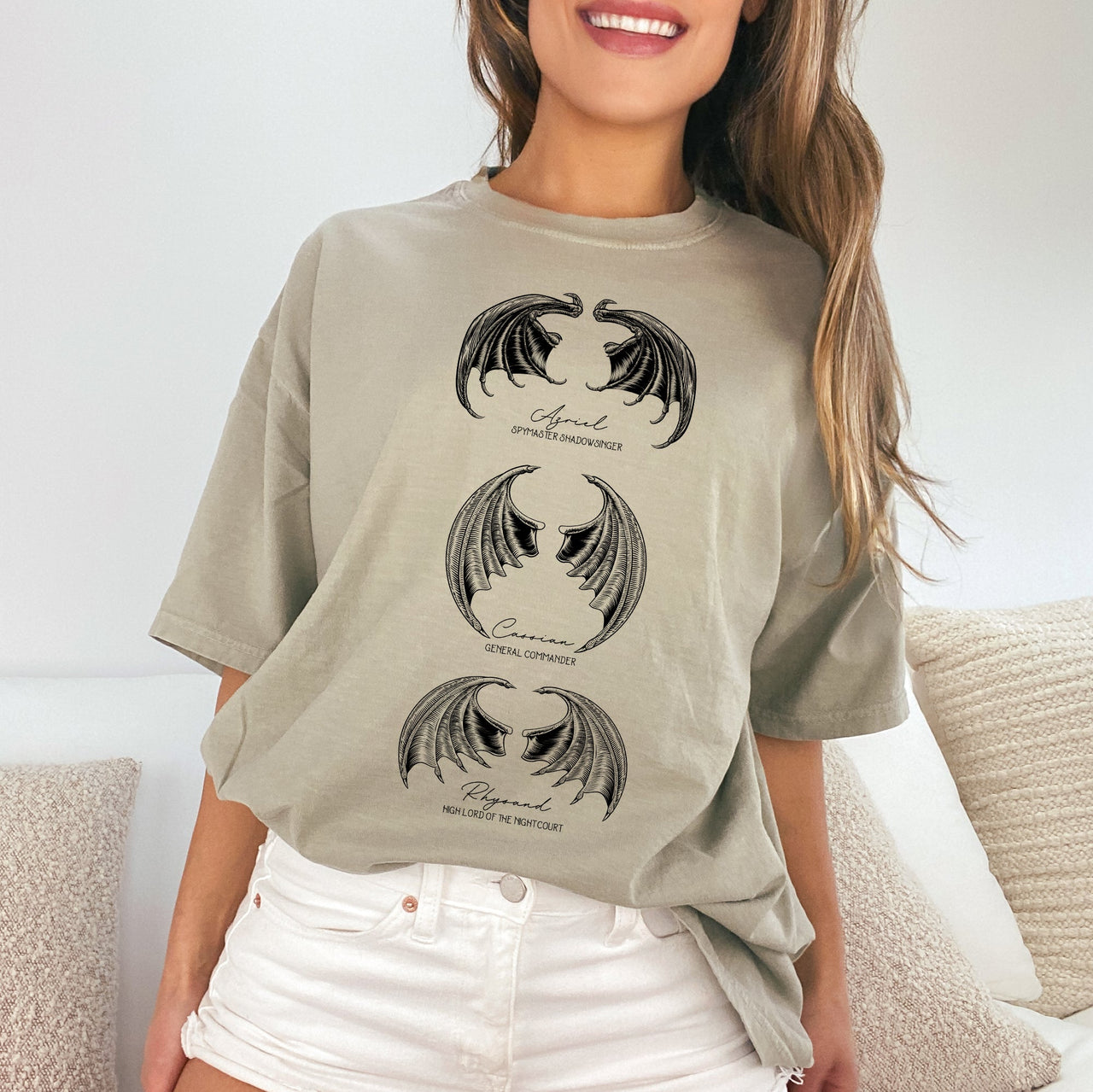 ACOTAR Bat Boys, Night Court Comfort Colors Tee