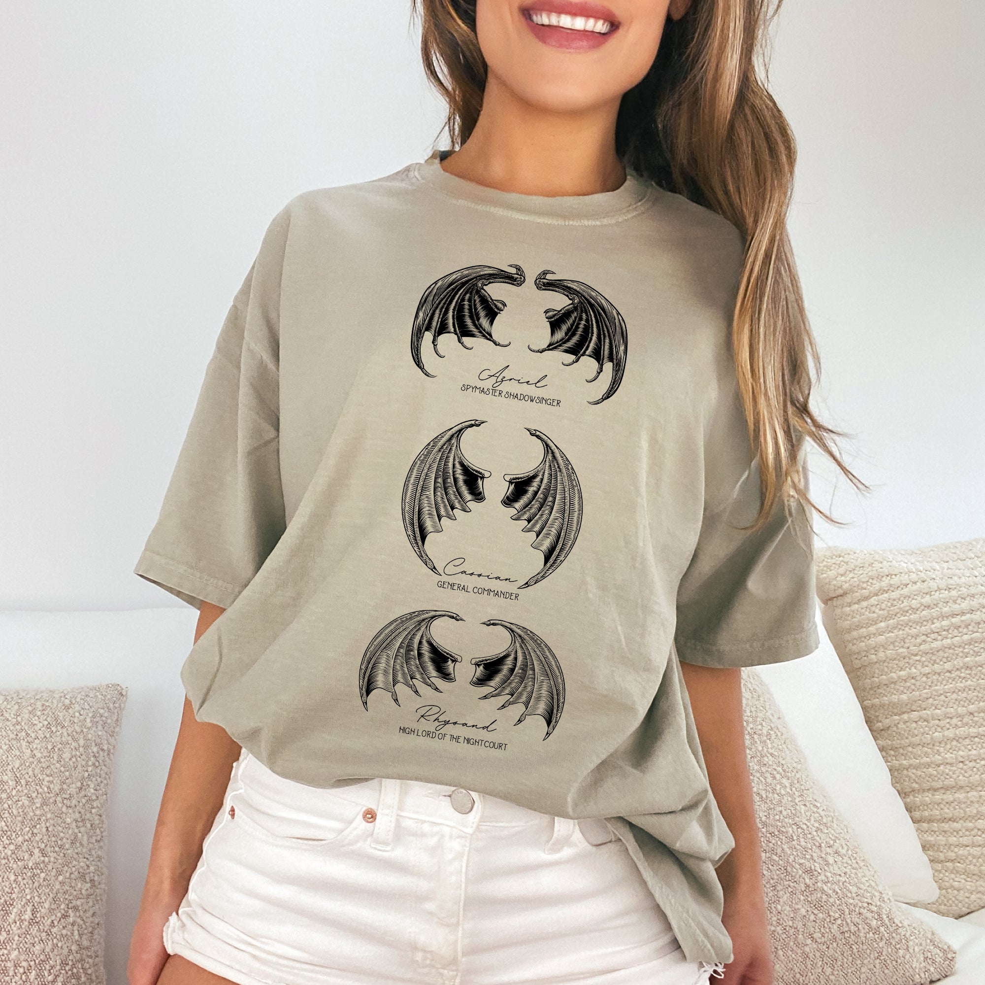 ACOTAR Bat Boys, Night Court Comfort Colors Tee