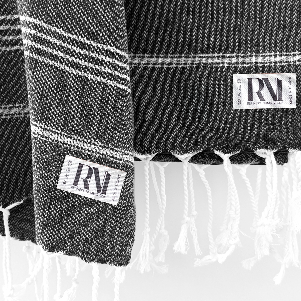 Istanbul Classic Turkish Hand Towel Set for Kitchen, Bath, Beach, Gym, Yoga and Travel