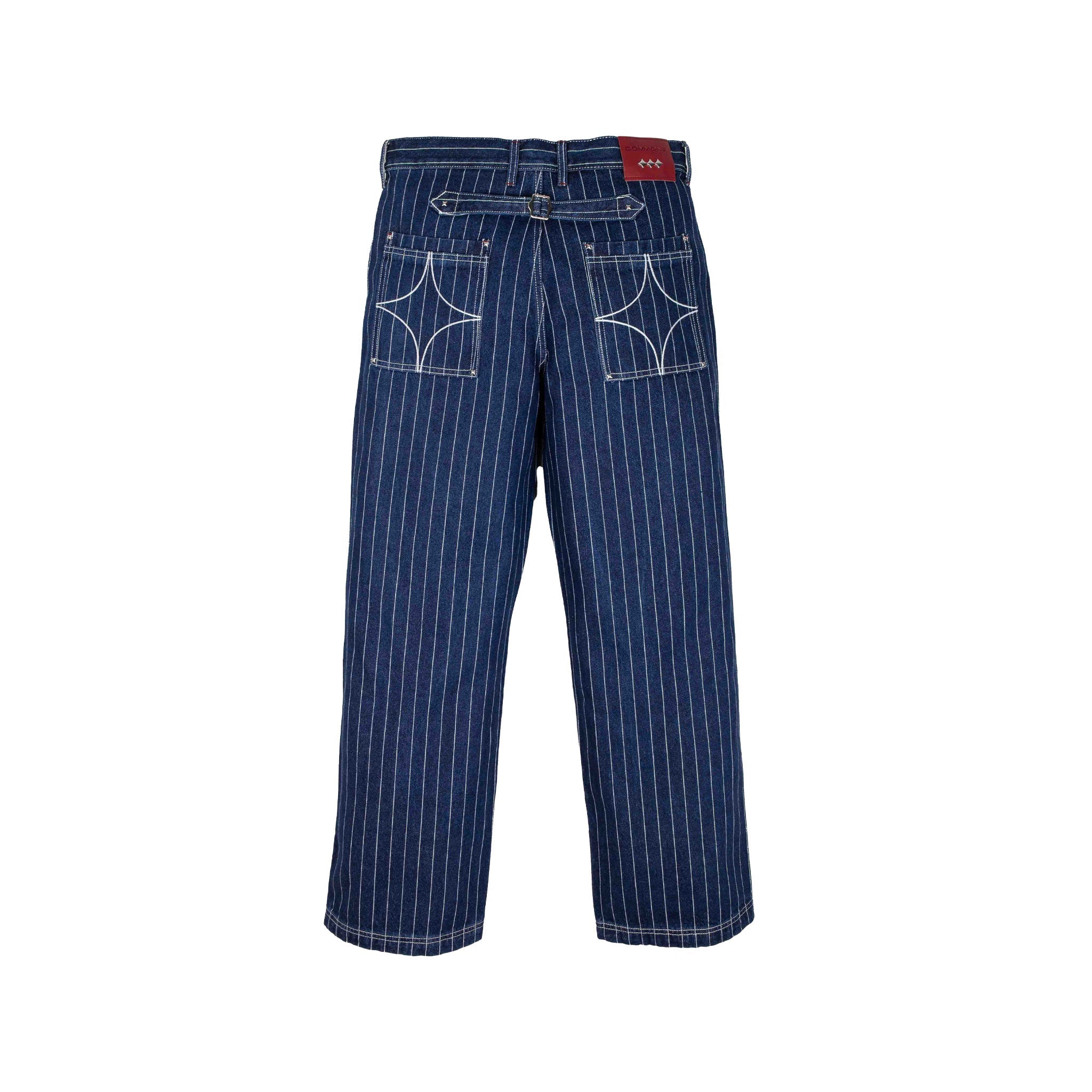 Commons Pinstripe Conductor Denim Pant Midnight Blue