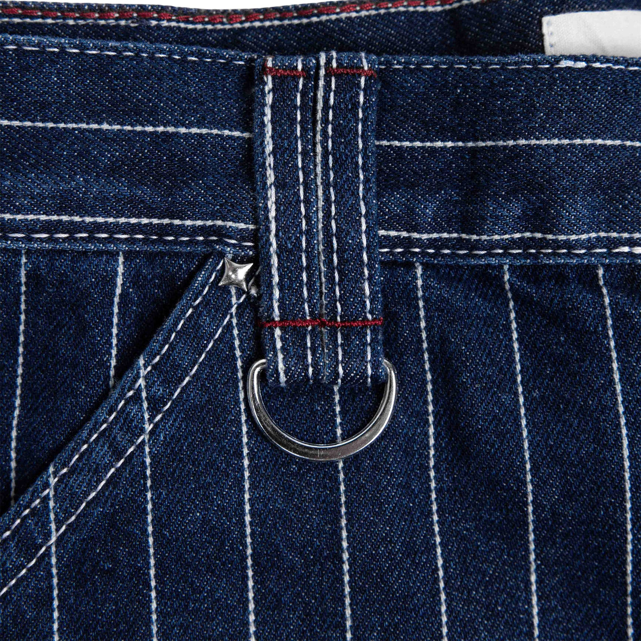 Commons Pinstripe Conductor Denim Pant Midnight Blue