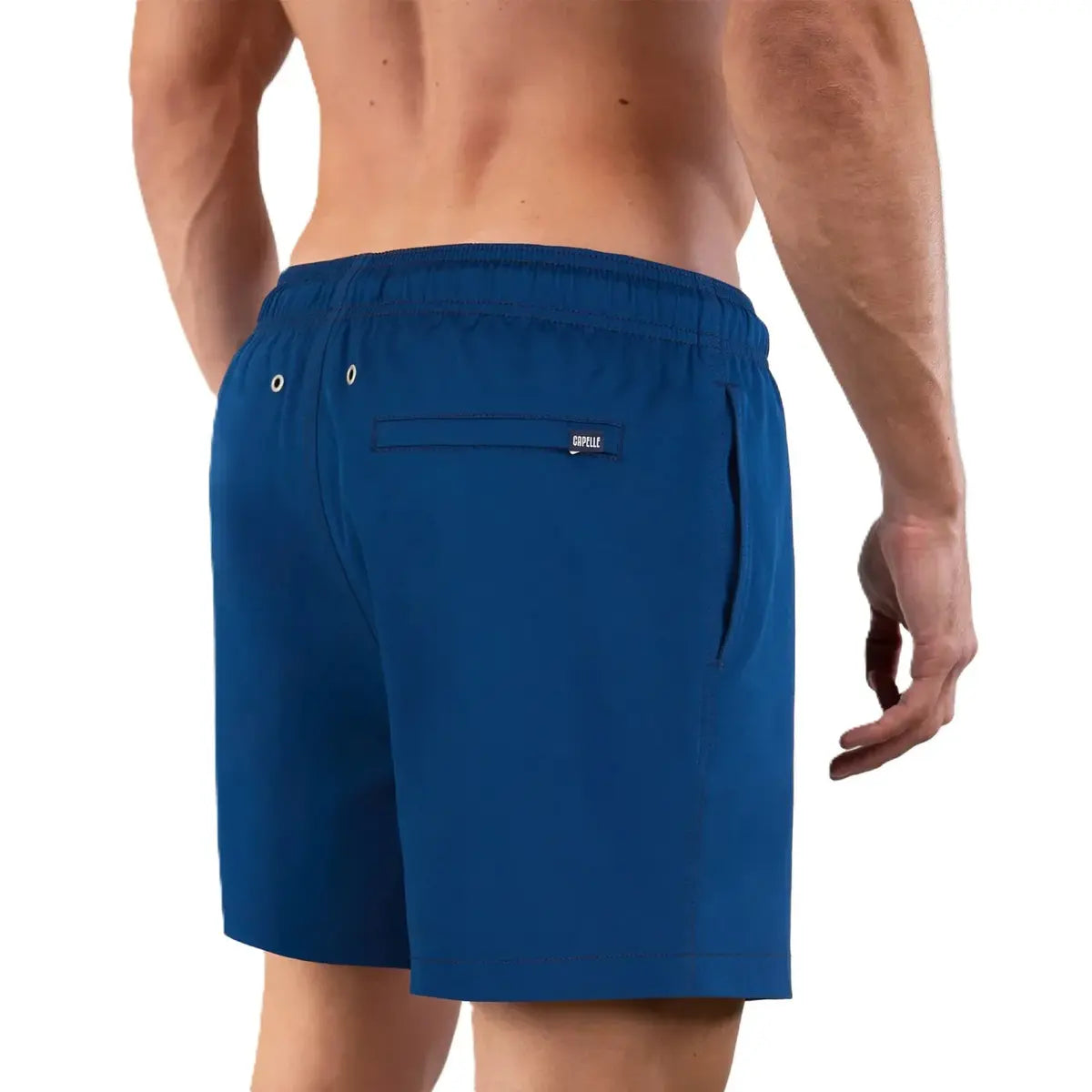 Men’s Premium Compression-Lined Hybrid Shorts – Blue Sapphire