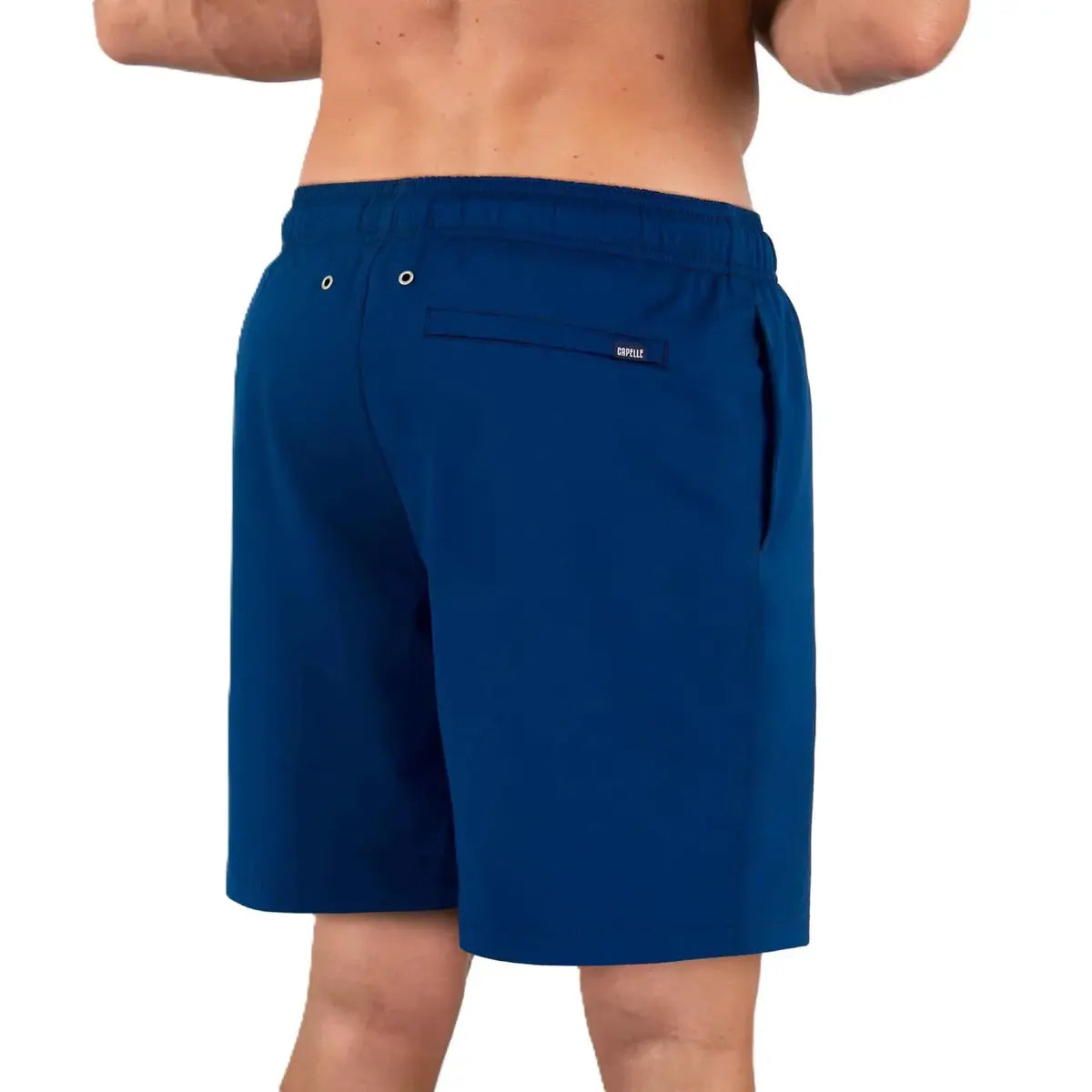 Men’s Premium Compression-Lined Hybrid Shorts – Blue Sapphire